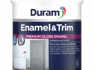 Duram Enamel And Trim 1L Black