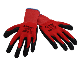 Robust 13G Oil Protection Safety Gloves Red Size 9-10