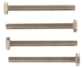 Build and Fix 4 x Hex Set Screws 10 x 100 mm