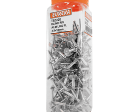Eureka 170 x Aluminium Large Flange Blind Rivets 4.8 x 18 mm