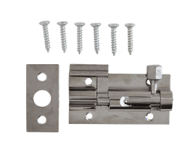 Build and Fix 50 mm Barrel Bolt Necked Chrome