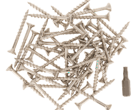 Build and Fix 50 x Decking Screws 4 x 40 mm
