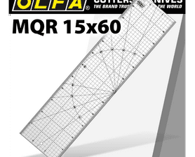 Olfa Metric Quilt Ruler (150 x 600mm)