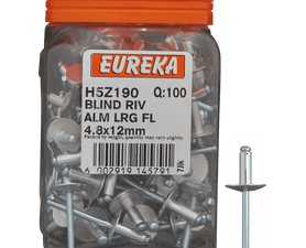 Eureka Large Flange Blind Rivet 4.8 x 12 mm