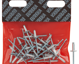 Eureka 30 x Large Aluminium Blind Rivets 4 x 12 mm