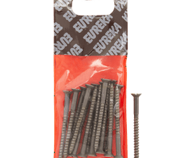 Eureka 1BI70U 4 x 50 mm W/Screw Countersunk Steel 16 Pack