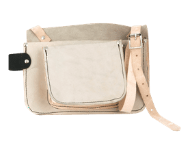 Fragram TOON1256 Leather Nail Bag Brown 300 x 20 x 180 mm