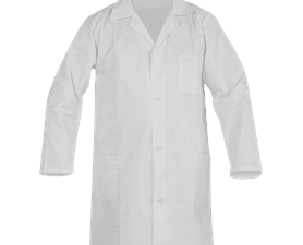 Beck Poly Cotton Long Sleeve Dust Coat White Size 36