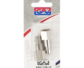 GAV GAV113A-1 German Female Threaded Coupler Insert (1/4 inch)