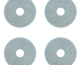 Eureka 4 x Flat Washers 10 x 45 x 1.5 mm