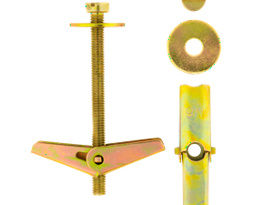 Eureka 2 x Spring Toggle Bolts 6 x 65 mm