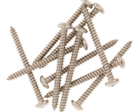 Build and Fix 10 x Self Tapping Pan Pozi Screws 5 x 50 mm