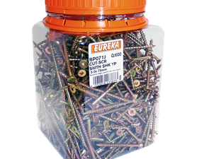 Eureka 5.0 x 75 mm Cut Screw Smooth Shank 600 Pack