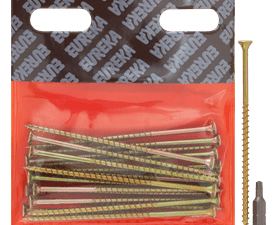 Eureka 1FG80U 4 x 100 mm Cut Screw Smooth Shank 20 Pack