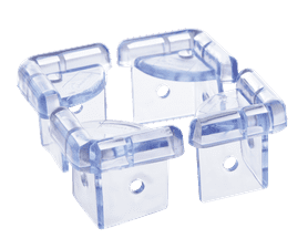 DreamBaby Corner Cushions White 4 Pack