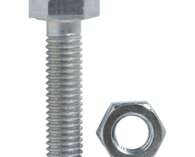 Build and Fix BP-SETN0830-12 12 x Hex Bolts and Nuts Set 8 x 30 mm