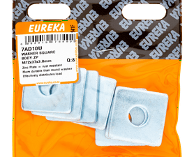 Eureka P8 Square Body Washer 37 x 37 x 3.8 mm