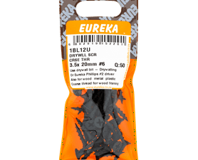 Eureka 50 x Coarse Thread Drywall Screws 3.5 x 20 mm