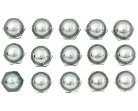 Eureka 6 mm Dome Nut 15 Pack
