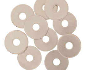 Build and Fix 10 x Stainless Steel Fender Washers (25 x 6 x 2mm)