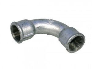 Galvanised Bend 90 Deg F 15mm