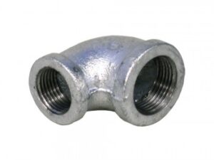 Galvanised Red Elbow 22mm X 15mm