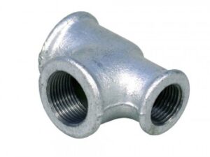 Galvanised Red Tee 20mmx20mmx15mmx1