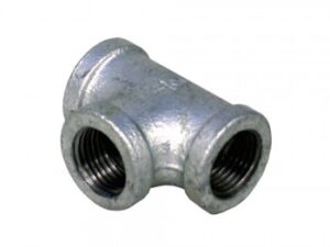 Galvanised Tee 22mm Gv130b