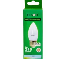 Globe Led Candle 3W E27 600K Fl