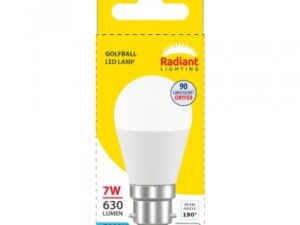 Globe Led Golfball 7W BC Rad