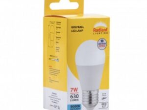 Globe Led Golfball 7W ES Rad