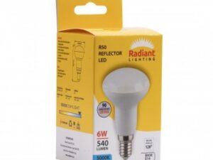 Globe Led Refl R50 6W Ses Rad