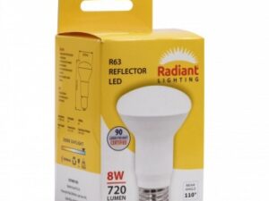 Globe Led Refl R63 8W ES Rad