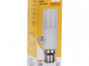 Globe Led Stick Lamp 6W BC Rad