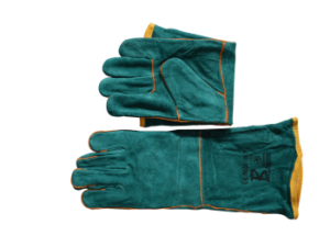 Gloves Green Double Lined 204mm