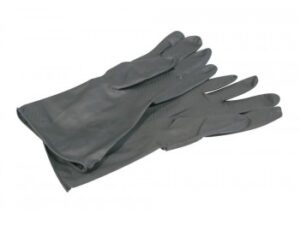 Gloves Latex Builders Black 204mm