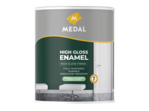 Medal High gloss Enamel 1L Golden Brown