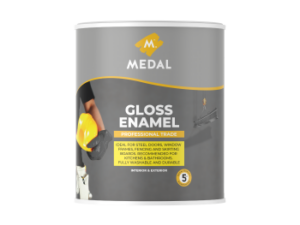 Medal Prof Trade gloss Enamel 1L White