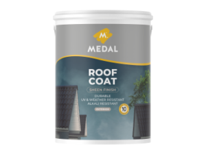 Medal Roof Coat Sheen Acrylic 5L Red Oxide