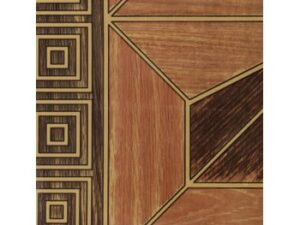 Vinyl Roll Brown Squares