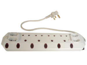 Multi Plug SABS Illum Switch 8way4x16a4x5a