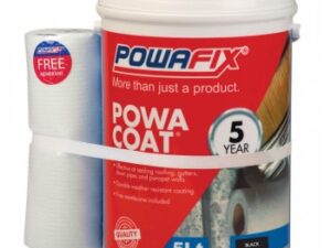 Powafix Powacoat Waterproof And Membrane 5L Black