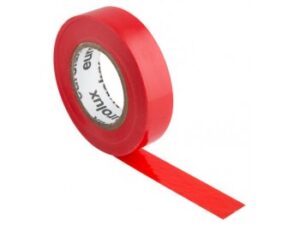 PVC Insulation Tape 20m Red (0.13mm X 18mm)
