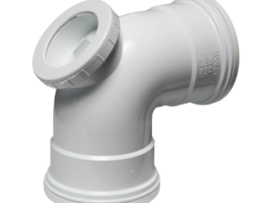 Soil & Vent Bend 110mm X 90 Deg Inspection Hole SABS
