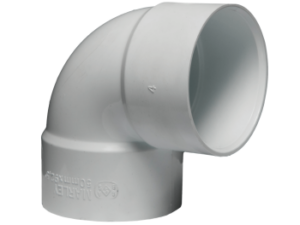 Soil & Vent Bend Plain 50mm X 90 Deg Plain SABS