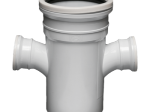 Soil & Vent Junction Plain Dbl Red 90deg 110mm SABS