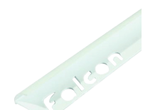 Falcon Tile Edge Trim 9mm White 9mm
