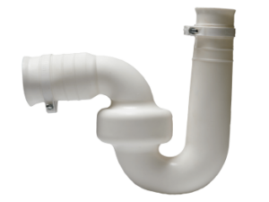 Trap White "p" 40mm X 50mm