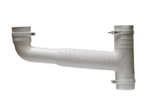 Trap White Sink Comb 50mm