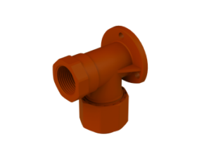 Wallplate Elbow Cxf 22mmx3/4"